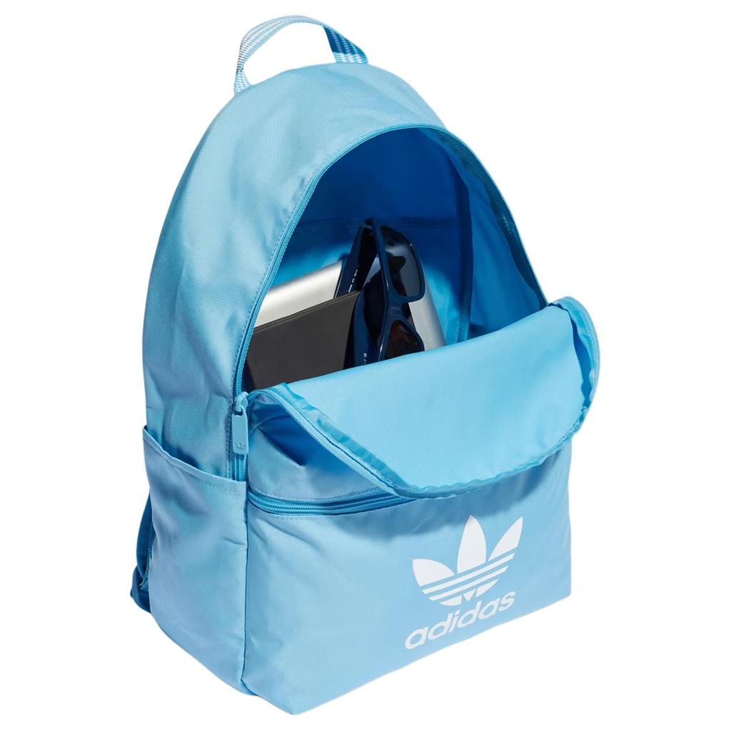 adidas Originals Polyester Backpack Regular Unisex Sky Blue IR5437