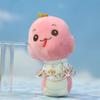 Adorable Plush Snake Keychain Soft Toy Cute Cartoon Animal Accessory 12cm In Pink