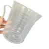 1000ml/5000ml Food Grade Thickened Plastic Graduated Measuring Cup Clear Sustainable Lidless Beaker for Kitchen Lab Restaurant