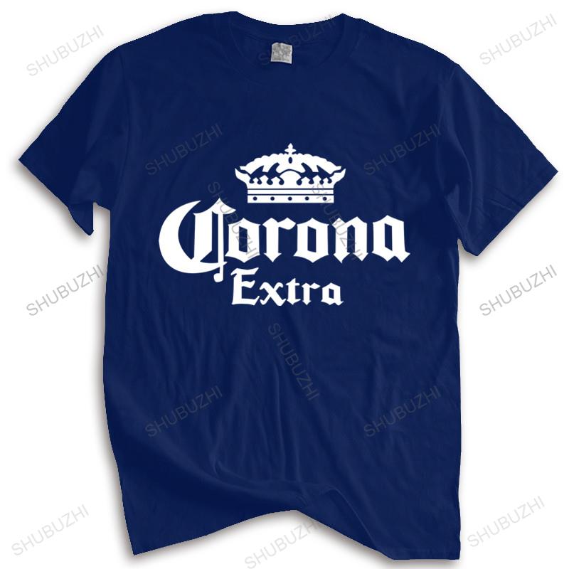 new fashion tshirt men crew neck tees fm10 TShirt Herren CORONA EXTRA Bier Blondine Mexiko mythische shubuzhi man t shirt S