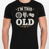 Im This Old Funny Classic Car Parts Mechanic Vintage Auto T Shirt Lover Humor Vintage Fashion Graphic Versatile Unisex