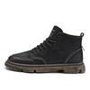 Luxus Herren Stiefeletten Retro Britische High-Top Herren Stiefel Mode Hochwertige Lederschuhe Neue Outdoor Herren Motorradstiefel