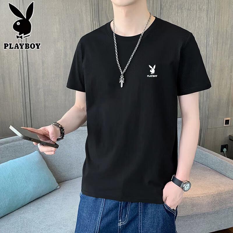 PLAYBOY Men's Summer Cotton T-Shirt