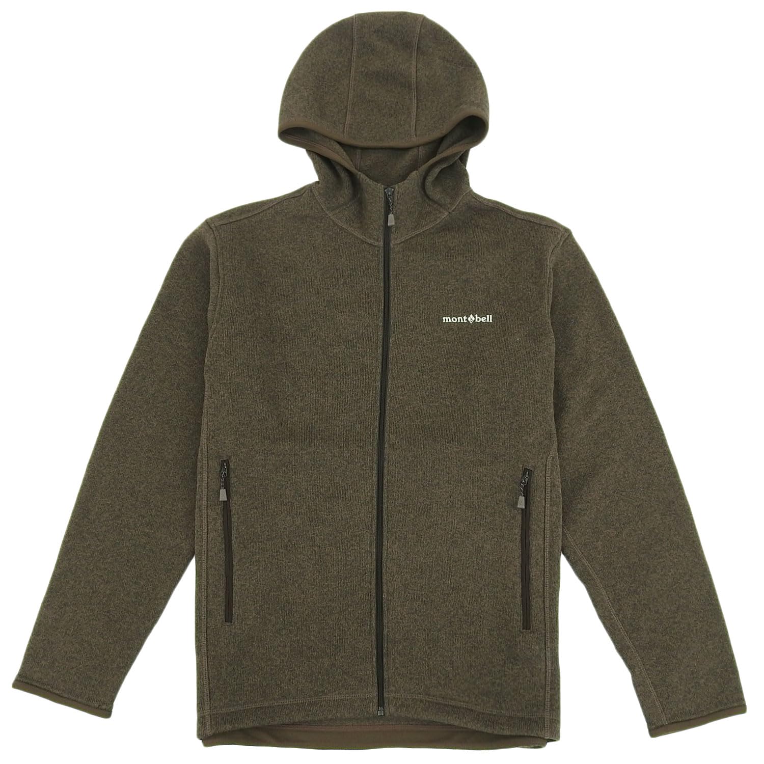 montbell clima plus knit parka men s L dark brown