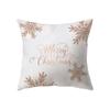 Home Decor Christmas Theme Printed Pattern Cushion Cover Home Living Room Sofa Decoration Square Throw Pillow Pillow Cover