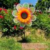 Multistyles Rotating Sunflower Wind Spinner Large Turntable Windmill  Outdoor Party Picnic Decor