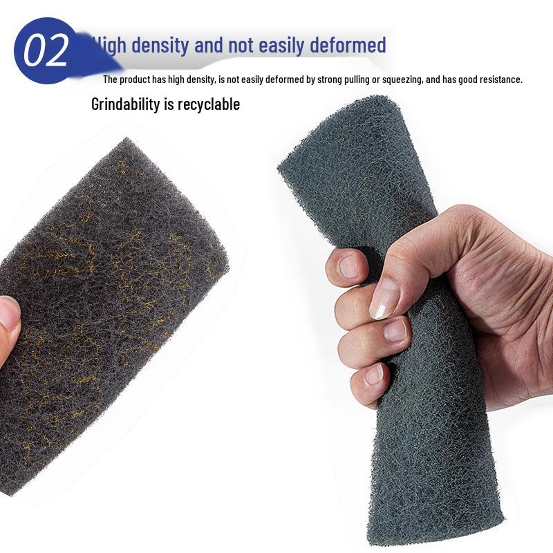 3M Enhanced Scouring Pad: Metal Polishing & Rust Removal Cloth
