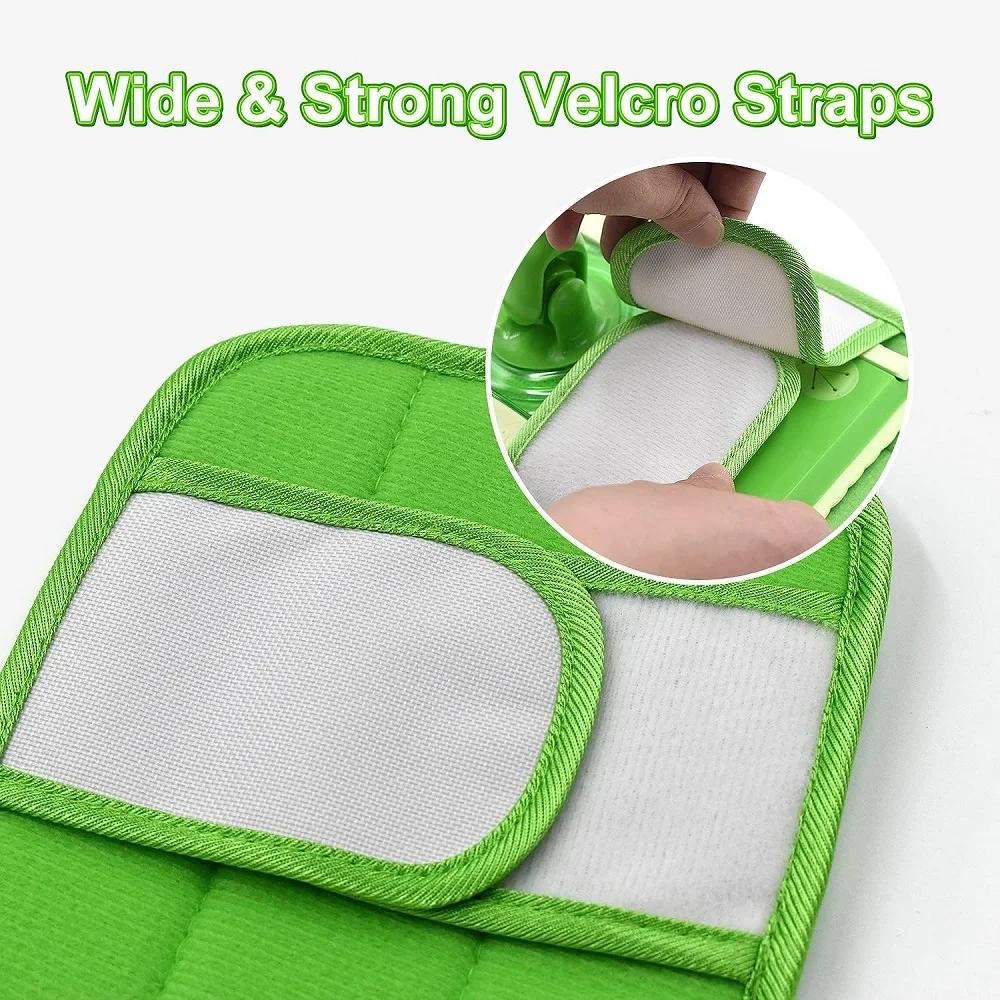 Microfiber Mop Pads For Swiffer Sweeper Mops 12 inches Reusable Washable Floor Mop Pad Refills Multi Surface Wet & Dry Cleaning