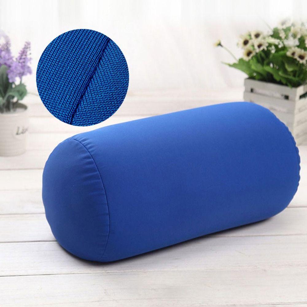 Super Soft Back Cushion Pillow Mini Microbead Roll Cushion Home Accessories Head PillowCase  Office