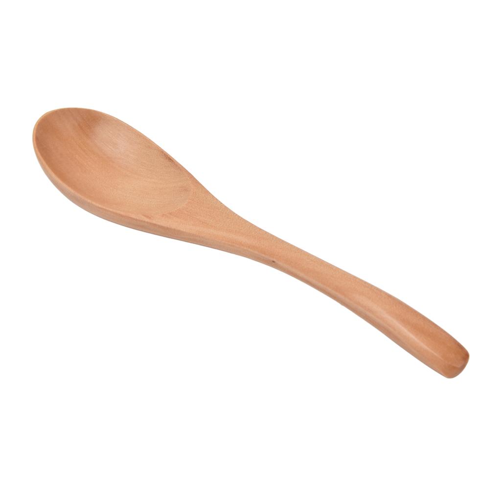 Small Wooden Spoon Excellent Heat Resistance Kitchen Cooking Utensil Tool for Household