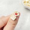 50Pcs Cute Cartoon Strawberry, Watermelon, Radish Bread Flat Back Resin Scrapbooking DIY Jewelry Craft Decoration Accessorie