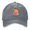 Peachy Keen Hat Baseball Cap beach hat fun hats Vintage New In Hat Womens Beach Visor Unisexs