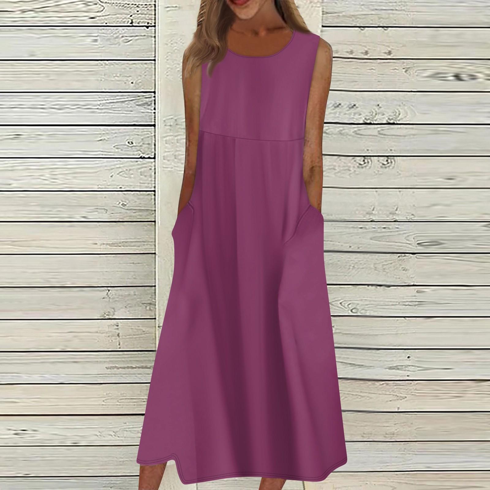 Жен. Повседневные платья с принтом Круглый вырез Классический Классический На открытом — фото 12