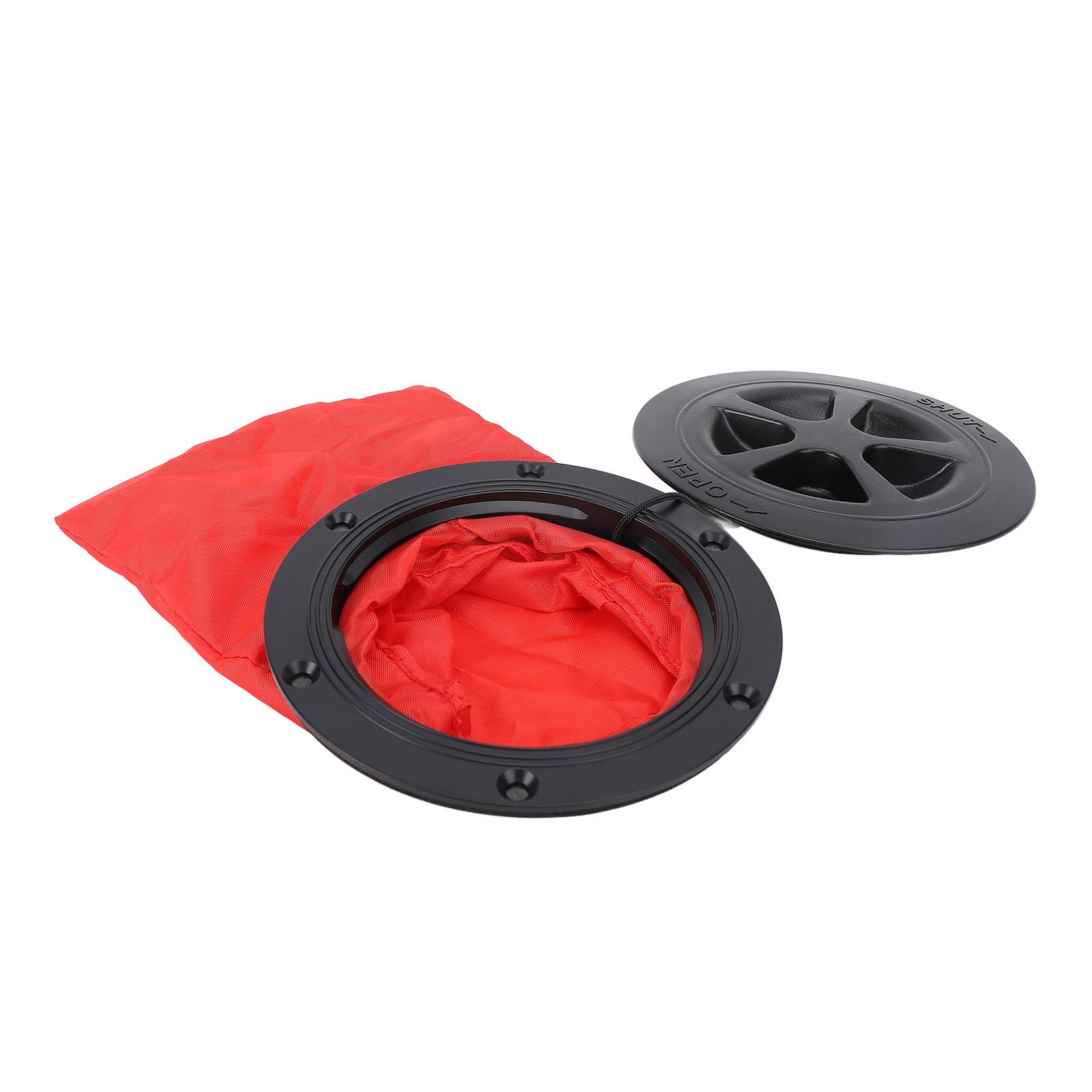 

4 Inch Boat Deck Access Cover with Tool Bag Lasting Proof Inspection Deck Plate for Marine Yacht