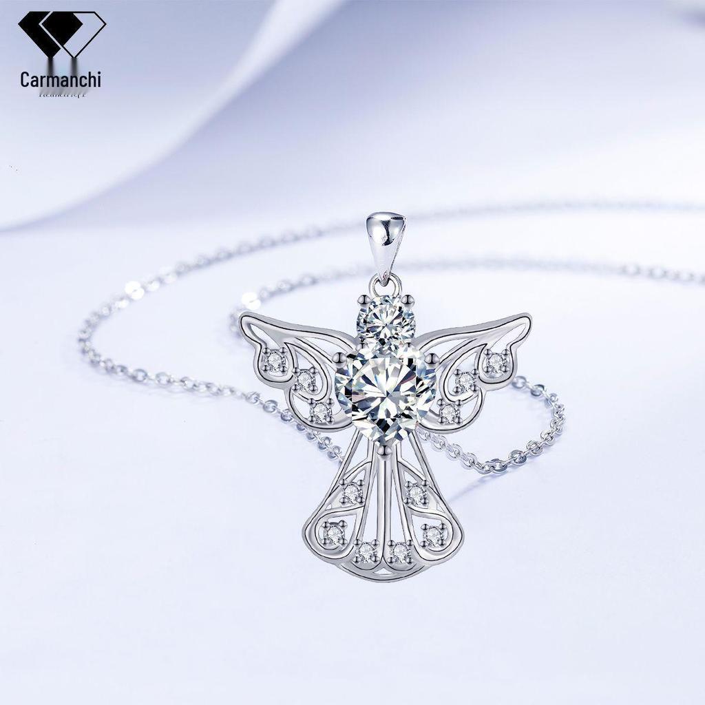 Angel Descent Style Cartoon Necklace - European and American Fashion for Women