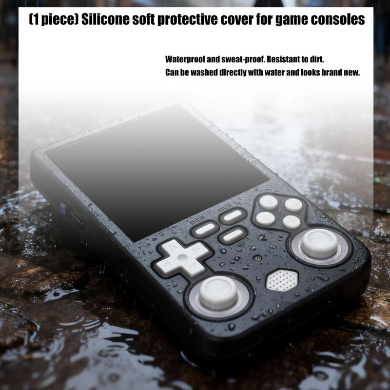 Flexible Sleeve Silicone Cover for R36 Ultra Protector Case Shockproof Shell Game Console Skin Cover Waterproof Housing