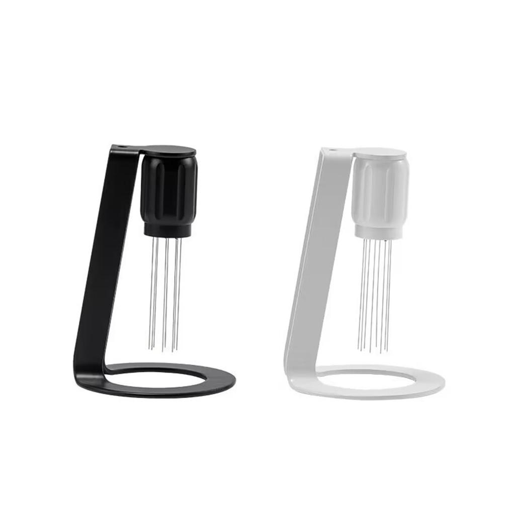 Stainless Steel Coffee Powder Tamper Espresso Powder Stirrer Distributor Leveler Tools Cafe Stirring Accessories