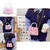 Charming Princess Pearl Handheld Bag With Lace For Girls Aged Three To Nine Years