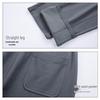 Men's Lyocell & Cotton Blend Relaxed Straight-Leg Casual Pants