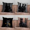 Dachshund Doberman Dog Pillow Case For Home Bedroom Car Office Decoration Living Room Sofa Cushion Cover Suitable
