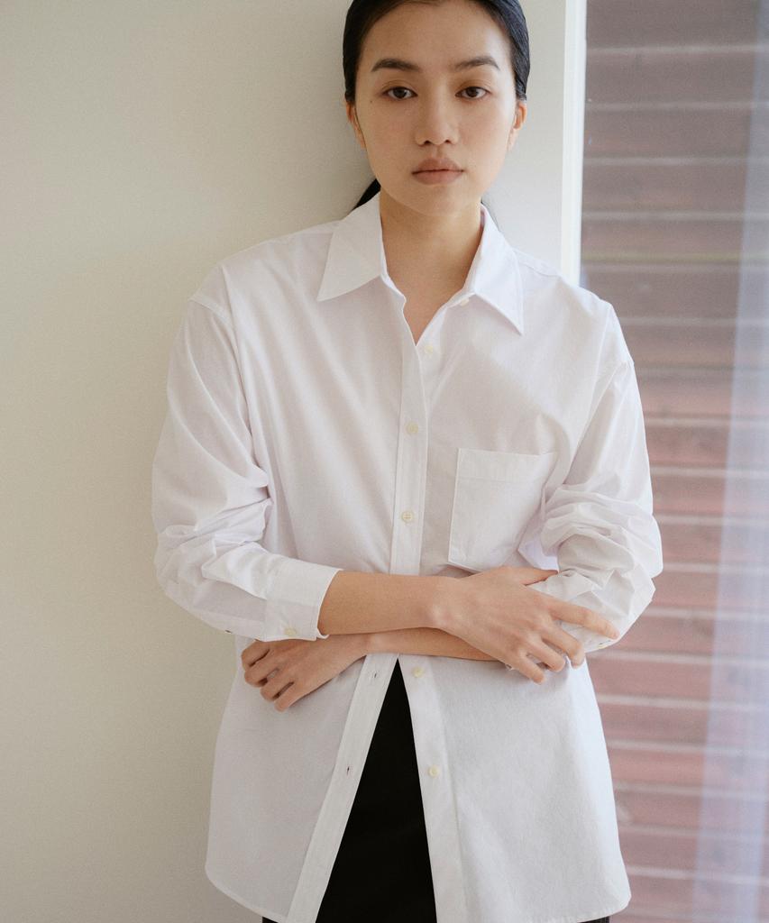 DENOAH Standard Cotton Shirt (White)