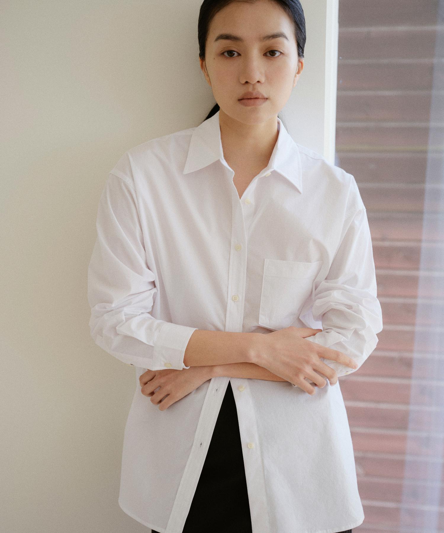 D Noah Standard Cotton Shirt (White)