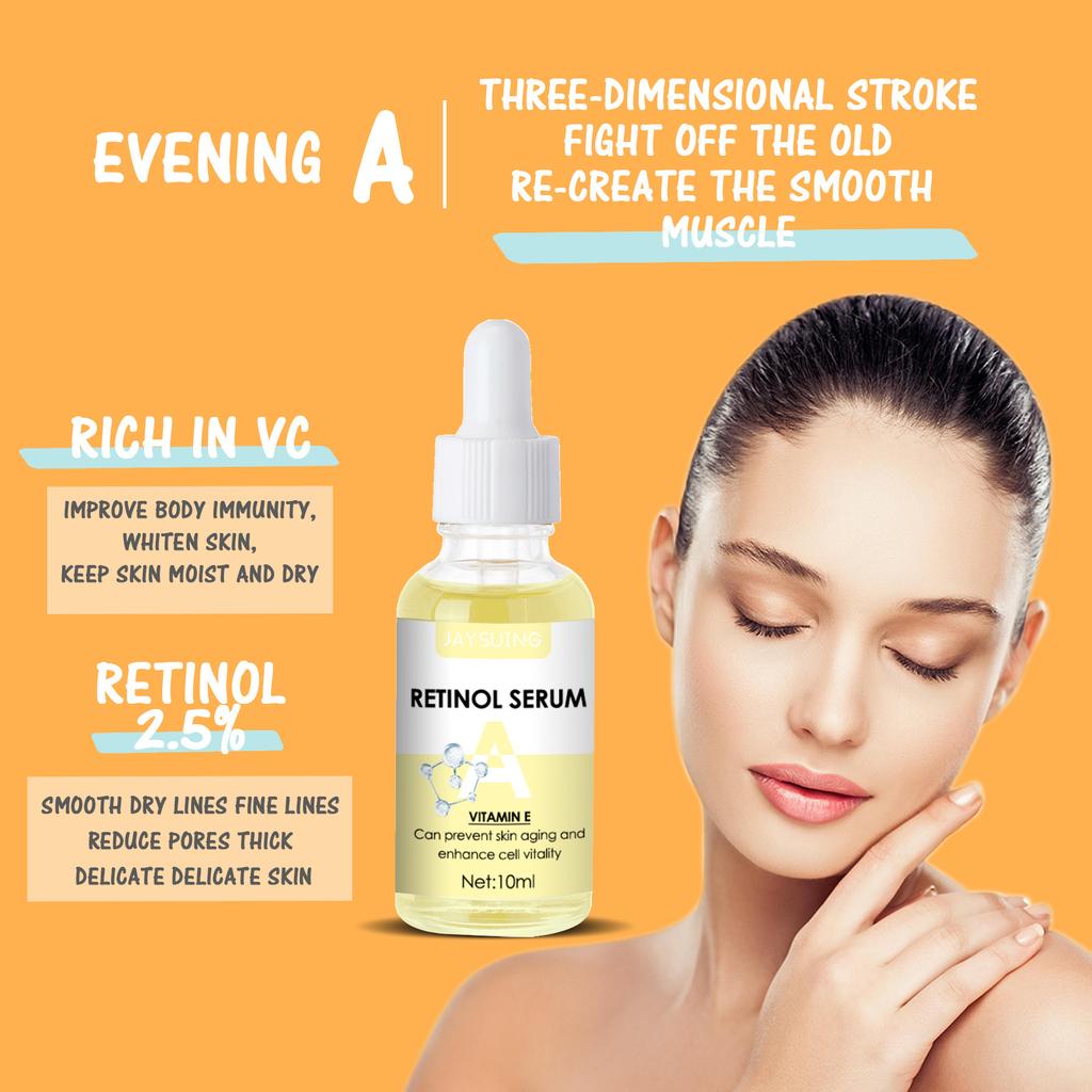 Morning C Night A Essence Set Brightening and Wrinkle Reducing Nourishing Firming Skin Hydrating and Moisturizing
