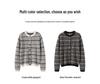 Women's Winter 2026 Fair Isle Cashmere Jacquard Cardigan – Thick, Warm, Versatile Round Neck Outerwear