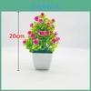 Artificial Rose Plant With Plastic Material For Home Decor And Office Display