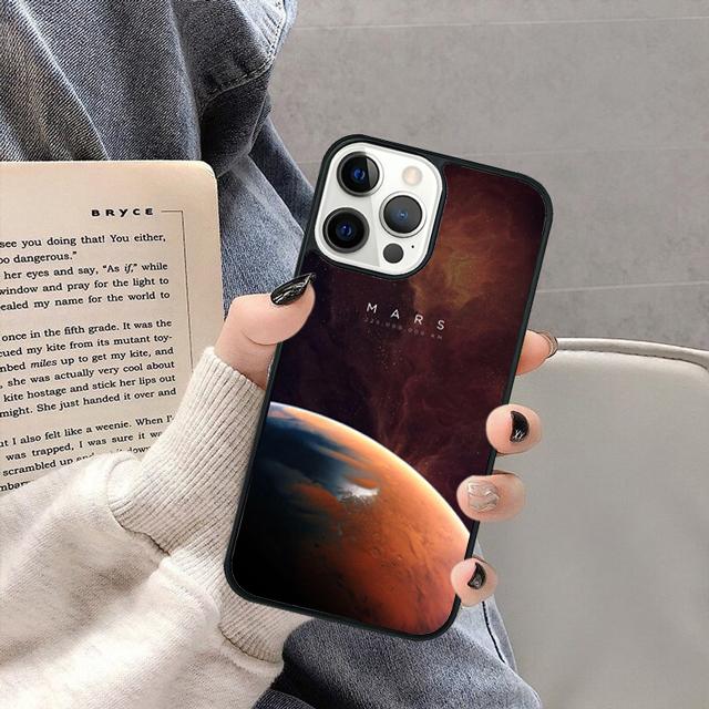 Astronomy Planets Phone Case Cover for iPhone 17 Air 16 16e 15 13 14 11 12 Pro Max Plus coque fundas Shell