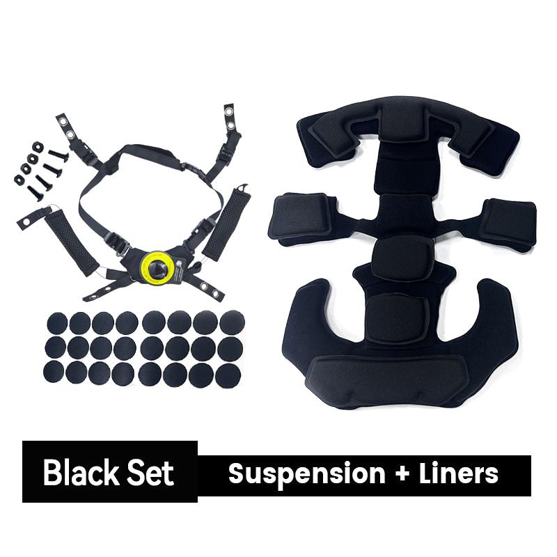 Helmet Hanging System Suspension Lanyard Chin Strap Adjustable Head Locking Buckle For Fast Mich Airsoft Helmet Accessories