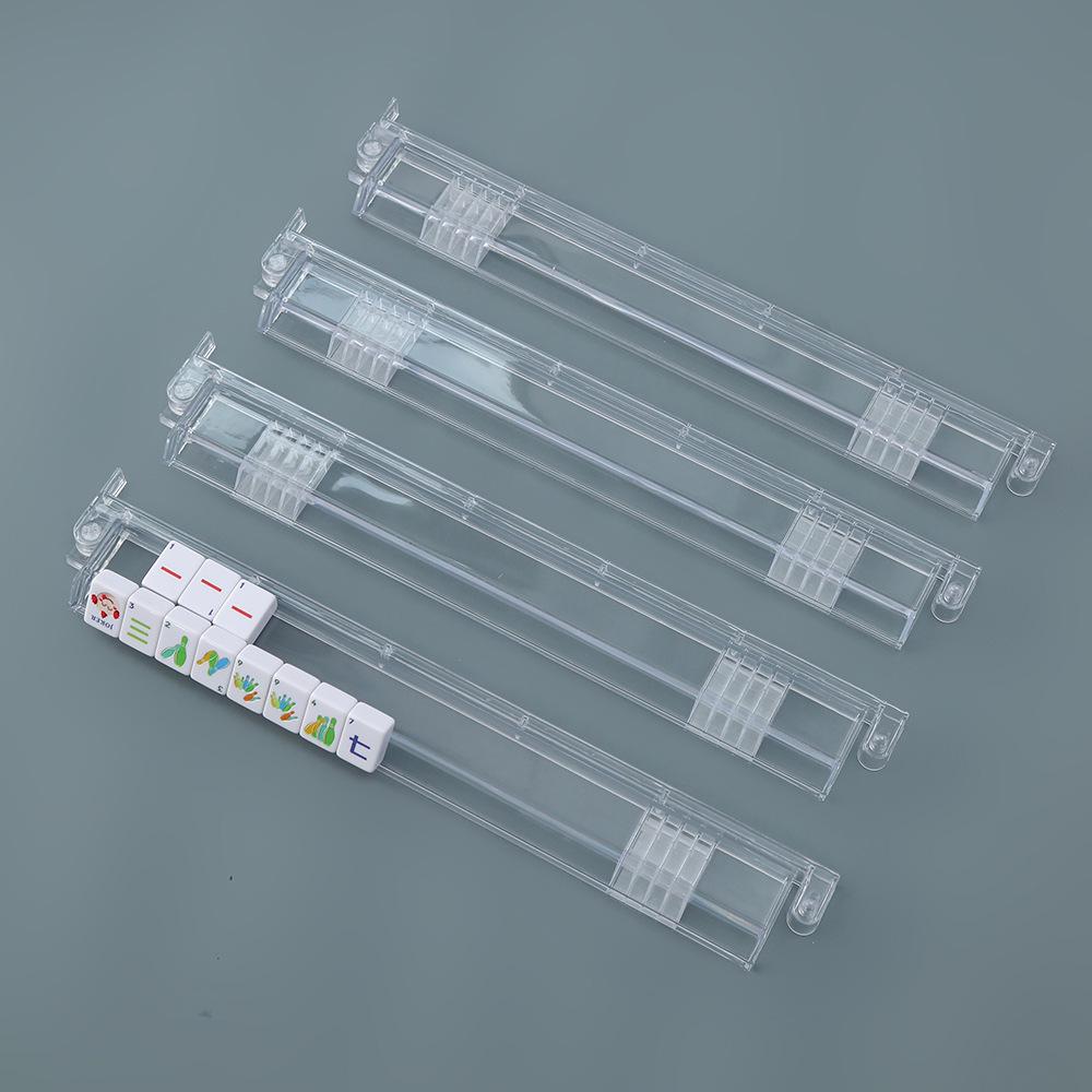 American Multi-Color Non-Slip Mahjong Rack and Tile Pusher