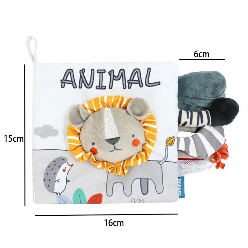 

Детские игрушки Тканевая книга Детское тактильное сенсорное образование Раннее развитие грамотности Развитие интеллекта Мягкие игрушки для мальчиков и девочек