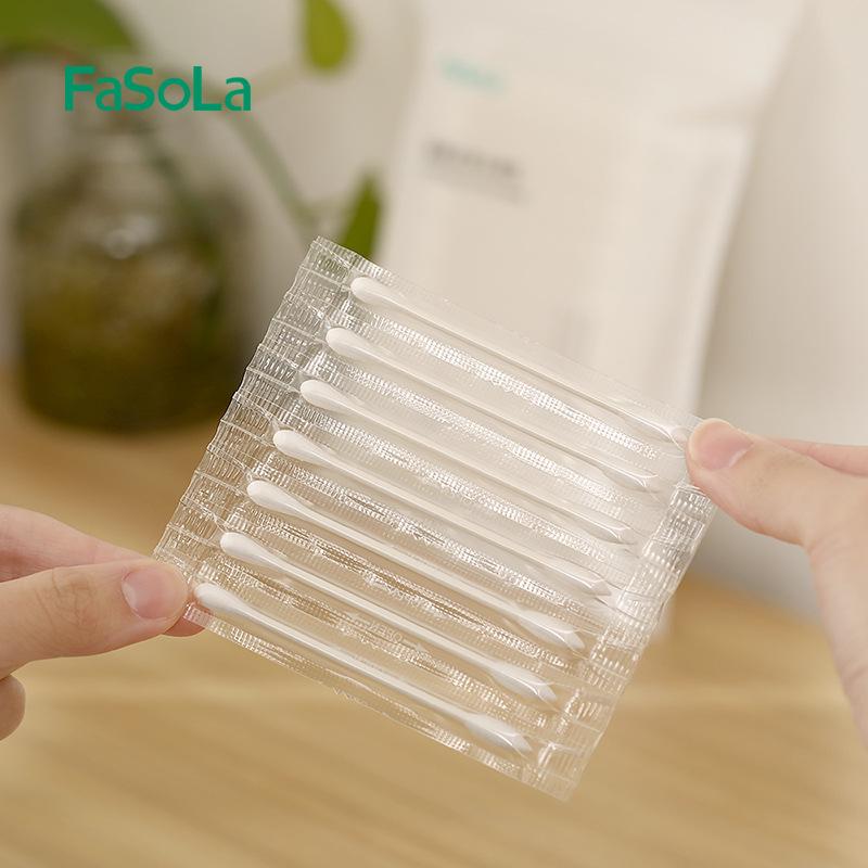 FaSoLa Double-Headed Cosmetic and Ear Cleaning Cotton Swabs