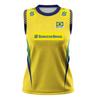26/27Family Matching Oversized Brazil Volleyball Sleeveless Jersey Breathable Athletic Tank Top Y2K Streetwear Sports Casual Tee