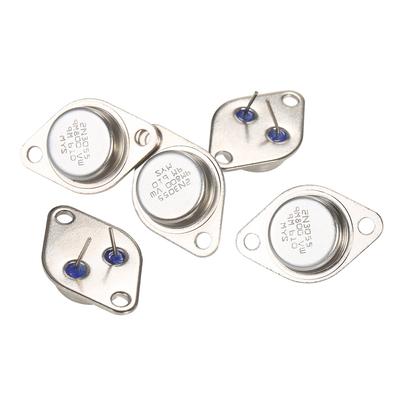 5 transistor di potenza 2N3055 di alta qualità NPN TO-3 con custodia in metallo 15A/60V