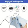 5/10/20/30Pcs Colored Microfiber Square Wipe Cloth For Eyewear Accessories 13cm