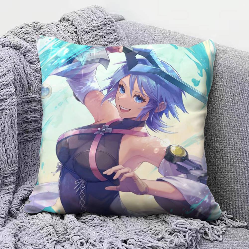 

Kingdoms HHearts Pillow Covers Home Sofa Cushion Covers and Aecorative Custom 30x30 cm