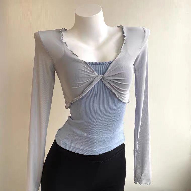 Twisted Open Back Polo Collar Sleeveless White Top for Women S