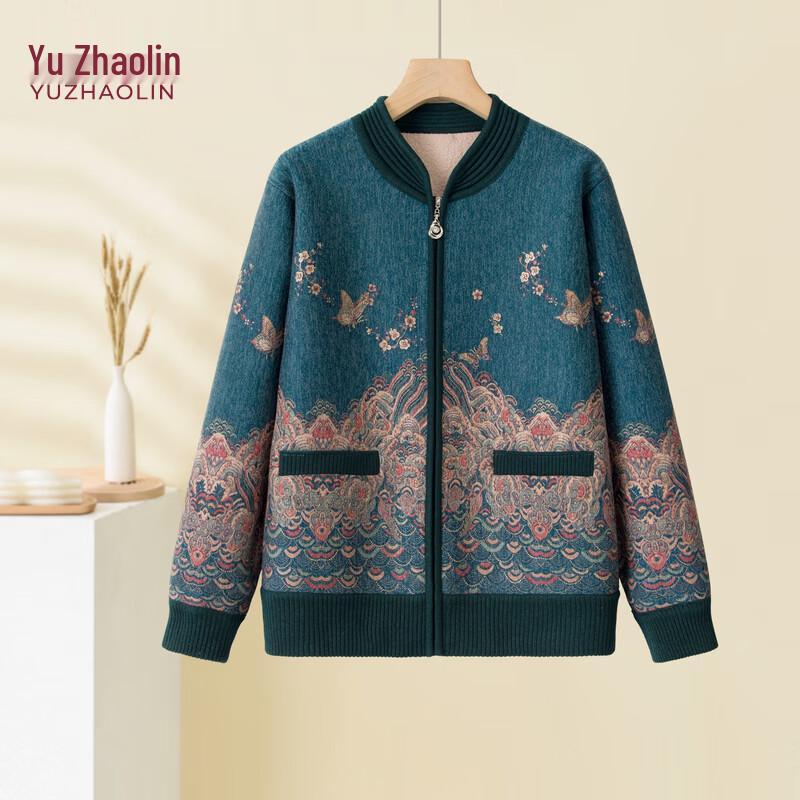 Женский весенний вязаный кардиган YUZHAOLIN 4XL (125-140 catties)