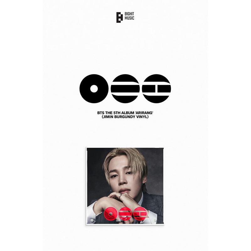 BTS ARIRANG (Standard Vinyl) Limited Edition Pre-Order (Member Select (RM / JIN / SUGA / J-HOPE / JIMIN)) (Expected Shipment: March 27)