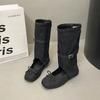 Niche cool boots children's summer new fashion hollow bow ballet Mary Jane thick-soled short boots
