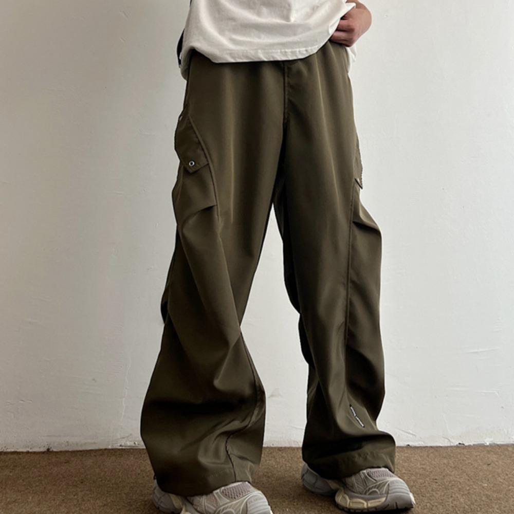 American Style High Street Workman Hose für Herren Sommer 2025 Neu Trendy Weites Bein Lockerer Schnitt Vintage Gerades Bein Freizeithose