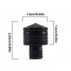 2Pcs M8 M10 Motorcycle CNC Aluminum Rear View Mirror Screws Hole Plugs Screws Rearview Mirror Anti-Rust Holder Screw