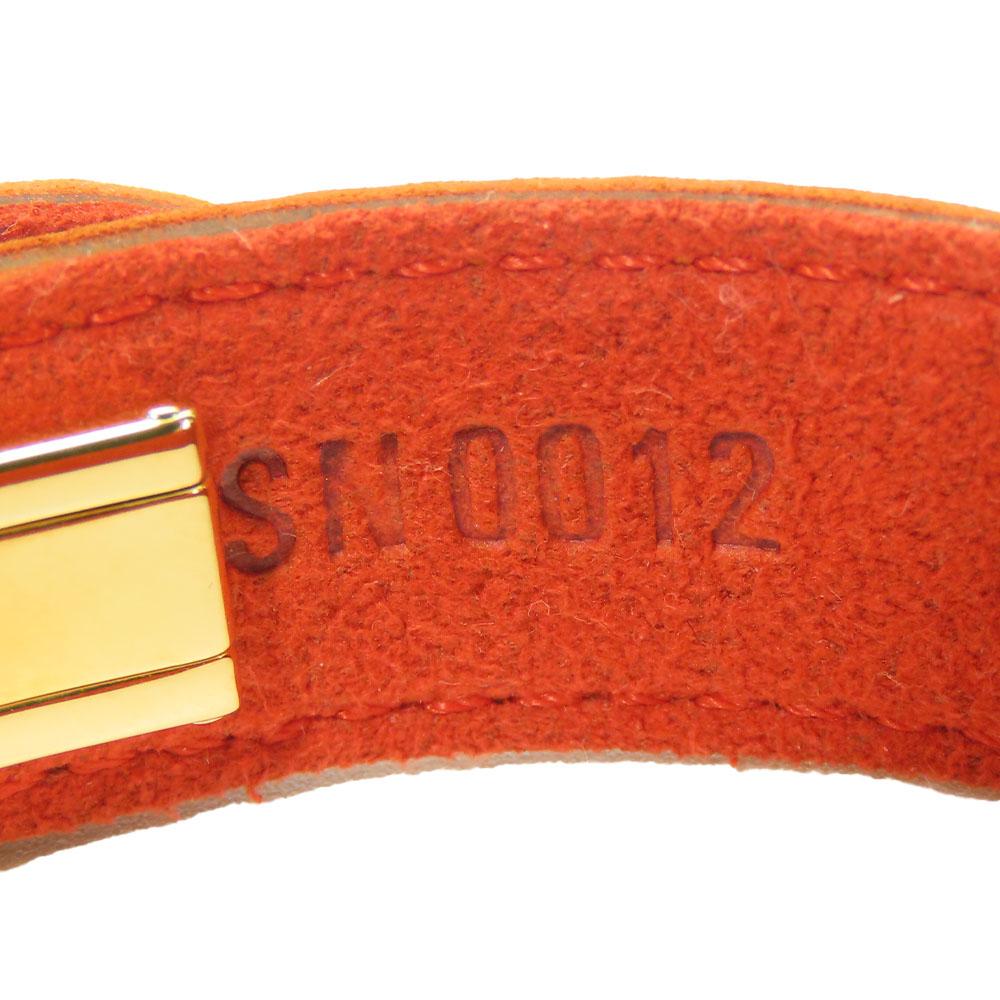 Gebrauchtes LOUIS VUITTON Armband Good Luck Bless M64448 Nume Leder/Metall 16,8g beige Accessoires