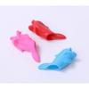 2026 New 4PCS Student Writing Grip Corrector Children's Gel Pen Grip Magic Tool Small Fish Silicone Pen Sleeve Random Color