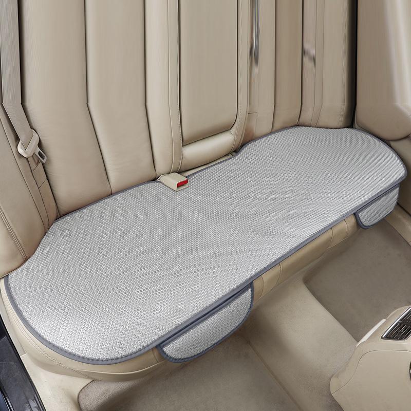 Coprisedile per Auto Estivo Traspirante Seta Ghiacciata Antiscivolo Protezione Sedile Auto Pad Universale per Uomo Donna Accessori Interni Auto