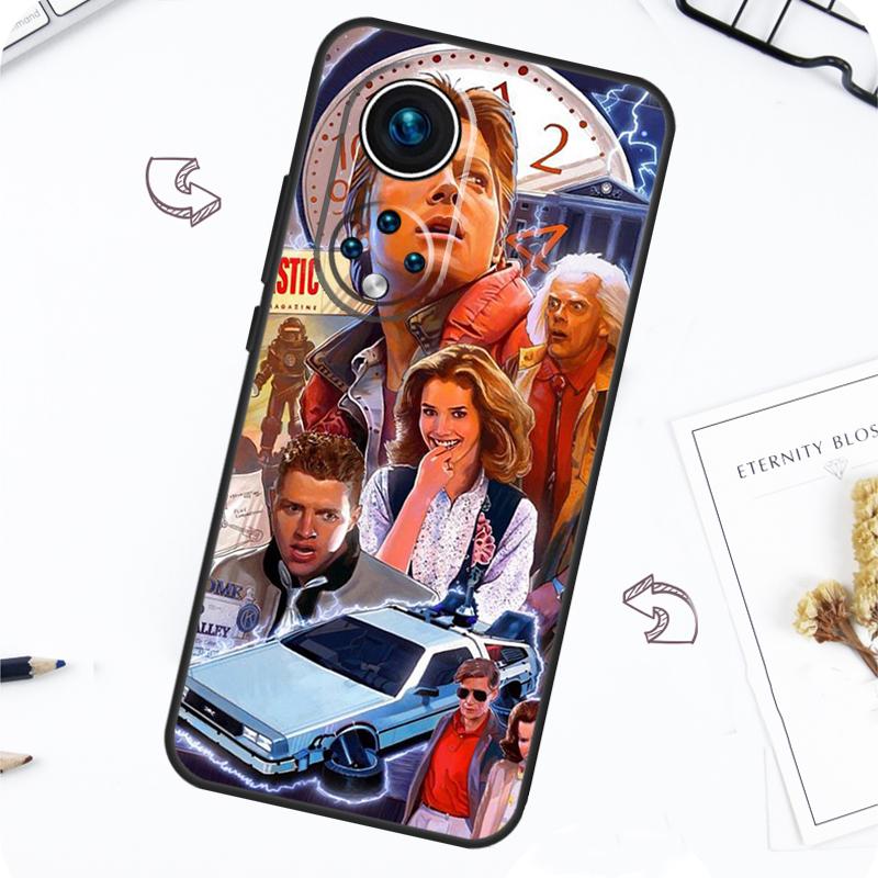 Back to the Future Case For Honor Magic 7 5 6 Lite Honor 200 Pro X8b X9a X8a X8 X9 X9c X9b 50 70 90 Lite Cover