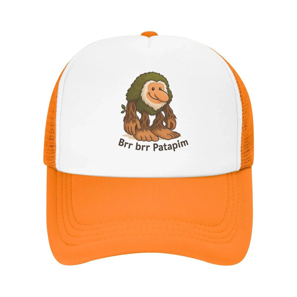 Humor Brr brr Patapim Gentlemen Anime Sport Mesh Baseball Caps Women Unisex Female Beach Dad Hat Snapback Cap