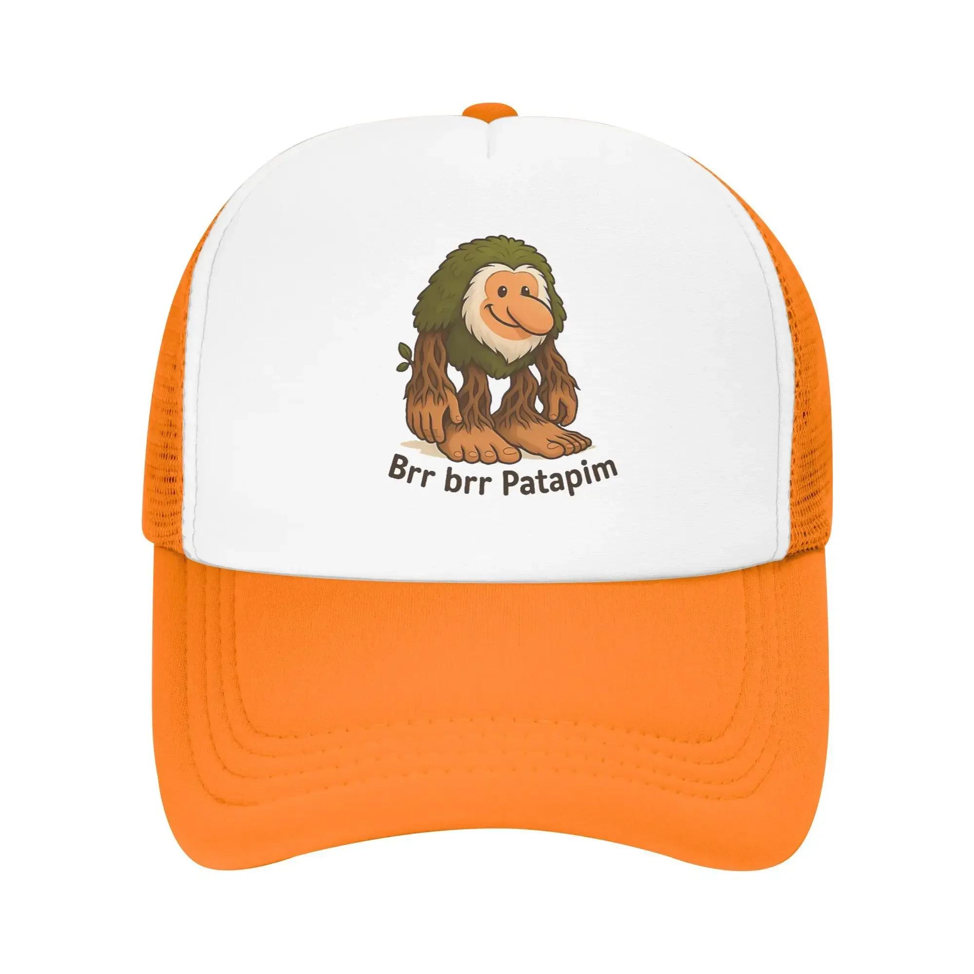 

Humor Brr brr Patapim Gentlemen Anime Sport Mesh Baseball Caps Women Unisex Female Beach Dad Hat Snapback Cap One Size